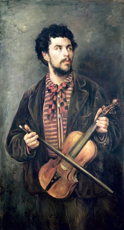 Der Geigenspieler von Marcellin Gilbert Desboutin